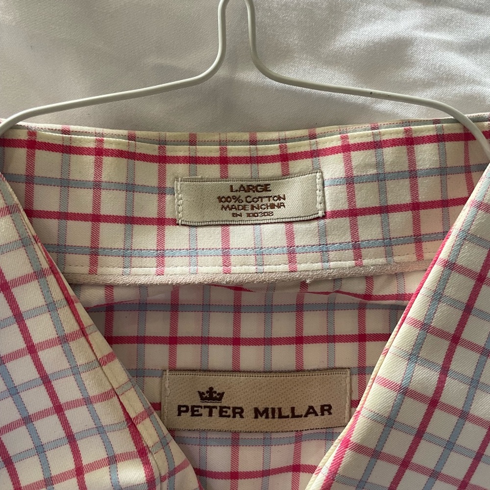 Peter Millar Button Up Ls - image 2